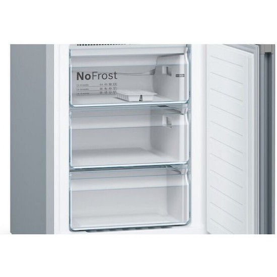 Bosch KGN39VIDB Inox D Total No Frost Serie 4