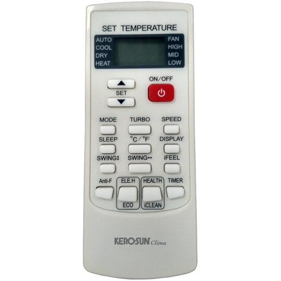 KEROSUN KCA25-18IVi/o WiFi​ Ion Eco Gold Fins 18000BTU