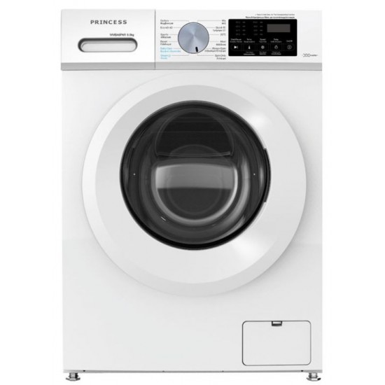 PRINCESS WMBA6PAR 6Kgr 1000rpm A Inverter +Steam