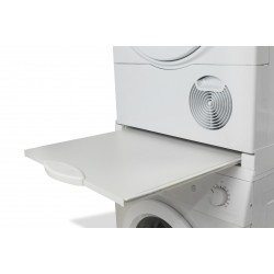 Roller 00694 Washing Machine - Dryer Connection Stand with Wooden Drawer