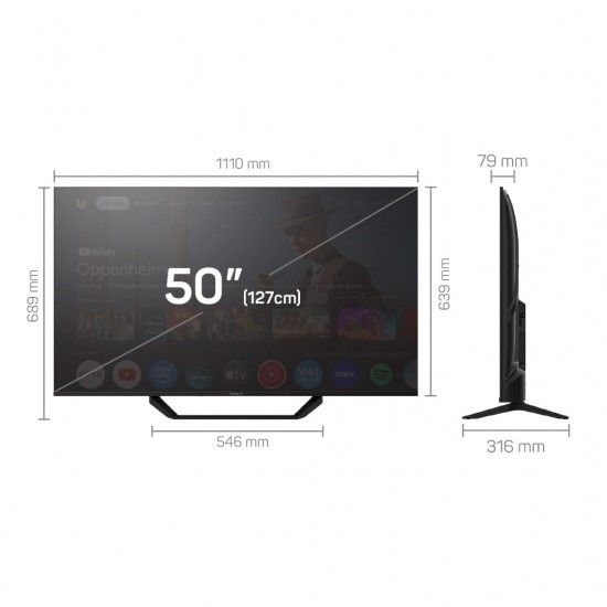 TESLA 50E655BUS UHD Google TV 50''
