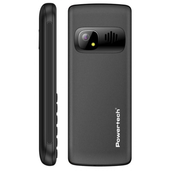 Powertech Sentry 4G Bar PTM-36 2.4" Dual SIM με Κάμερα & Πλήκτρο SOS Μαύρο