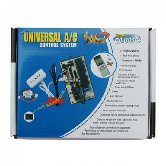 Πλακέτα Κλιματιστικού Universal QD-U03C+ Auto Restart